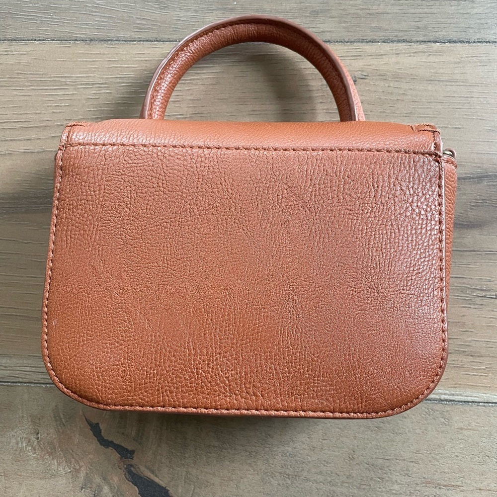 Universal Thread Small Tan Faux Leather Handbag - Picture 3 of 4